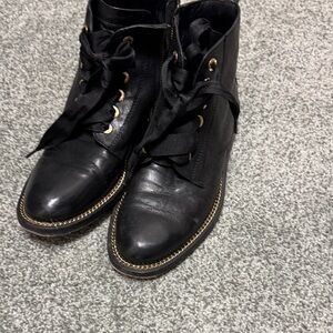 Zadig and Voltaire combat boots